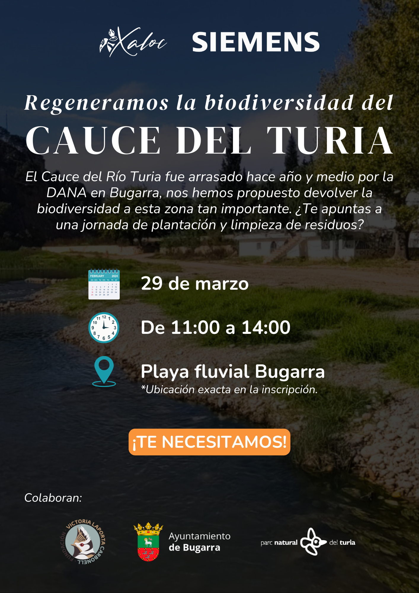 Voluntariado de Renaturalización en Bugarra - 29/03/26