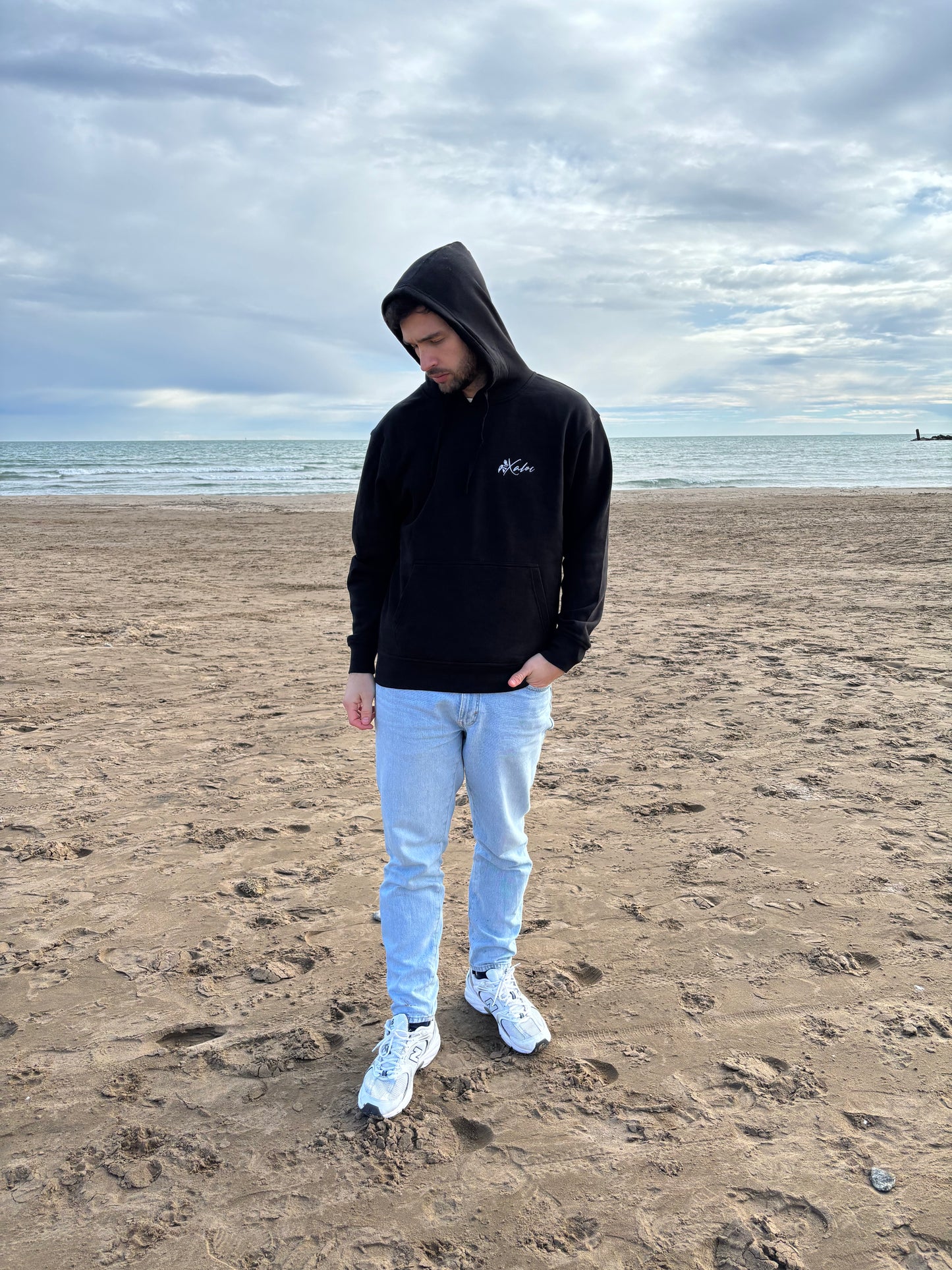 Sudadera Negra Xaloc