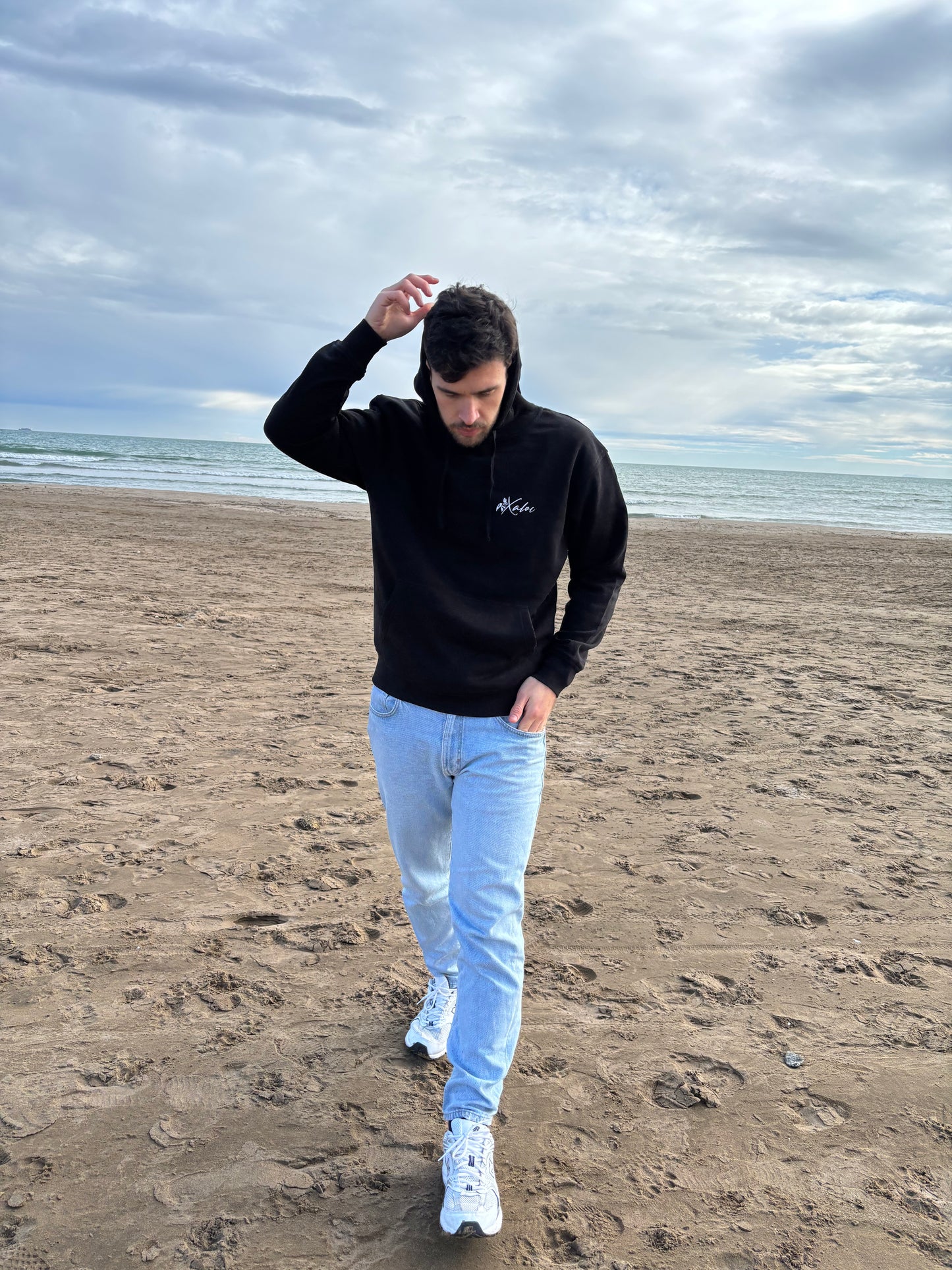 Sudadera Negra Xaloc